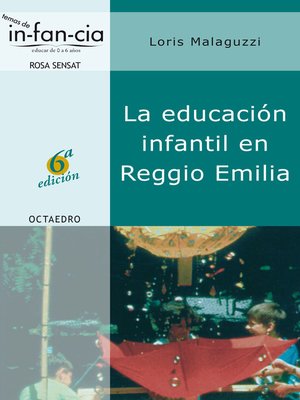 cover image of La educación infantil en Reggio Emilia